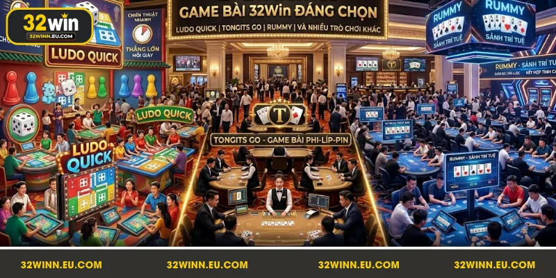 Các sản phẩm game bài 32Win đáng chọn