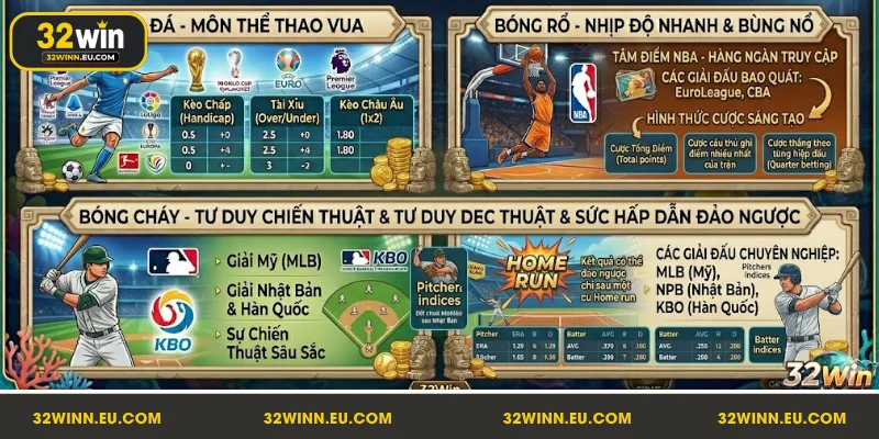 Các sản phẩm nổi bật tại Saba Thể Thao 32Win