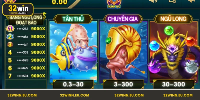 Cách chơi game Bắn Cá Ngũ Long cơ bản dành cho hội viên
