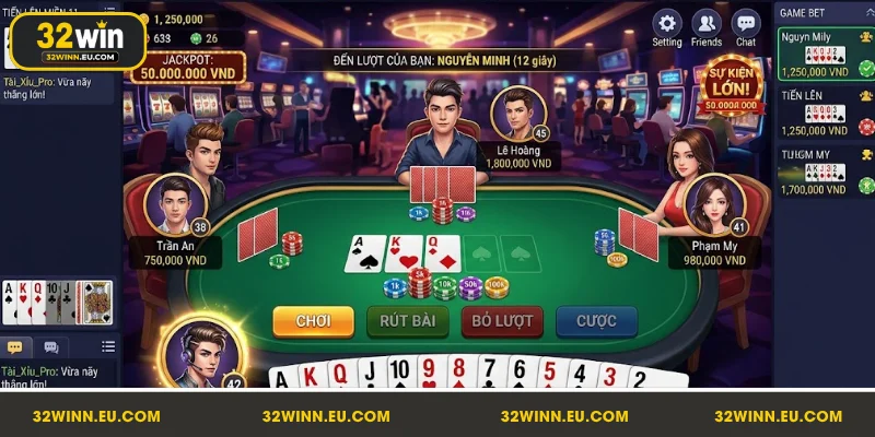 Game bài 32Win là các trò chơi đấu trí
