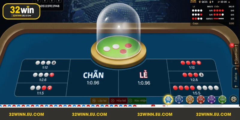 Hướng dẫn cách chơi Xóc Đĩa 32Win