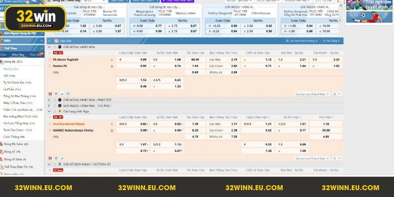 Saba Thể Thao 32Win - Là sảnh chơi uy tín hàng đầu
