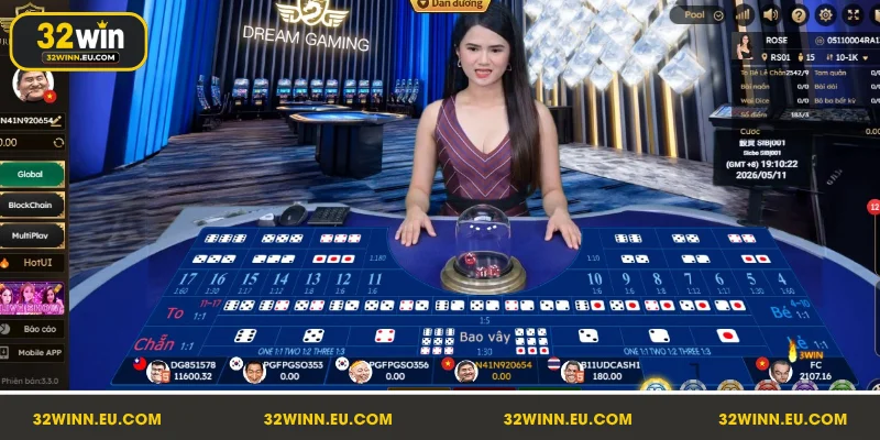 Tài Xỉu 32Win sử dụng 4 quân vị